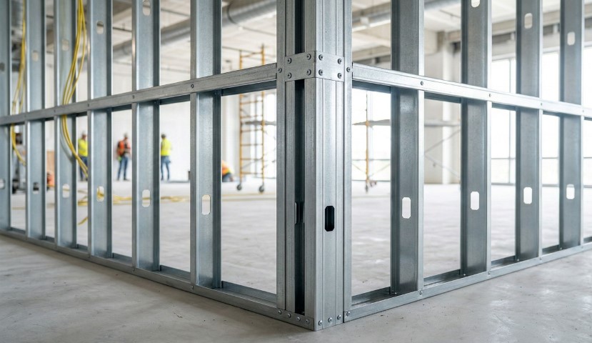 metal stud partition