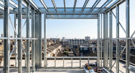 steel-frame-construction Bas Frames